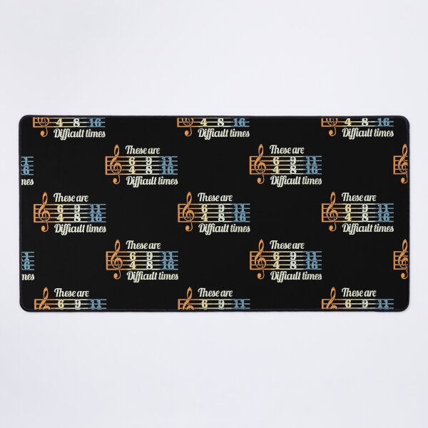 Item preview, These Are Difficult Times Vintage Music Lover Musician designed and sold by Martin Bond.