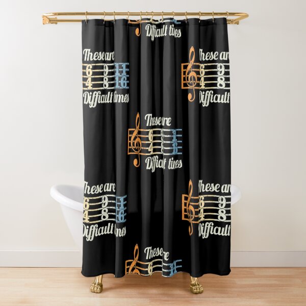 Item preview, These Are Difficult Times Vintage Music Lover Musician designed and sold by Martin Bond.