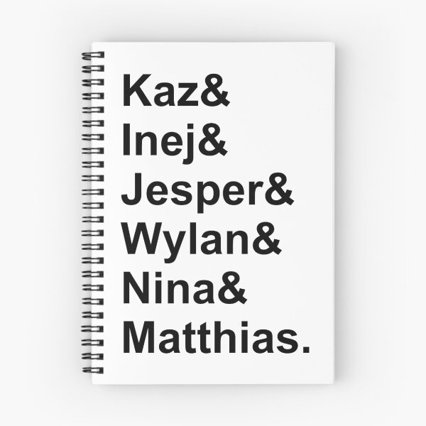 Item preview, Six of Crows - Cast designed and sold by BoredGirl.