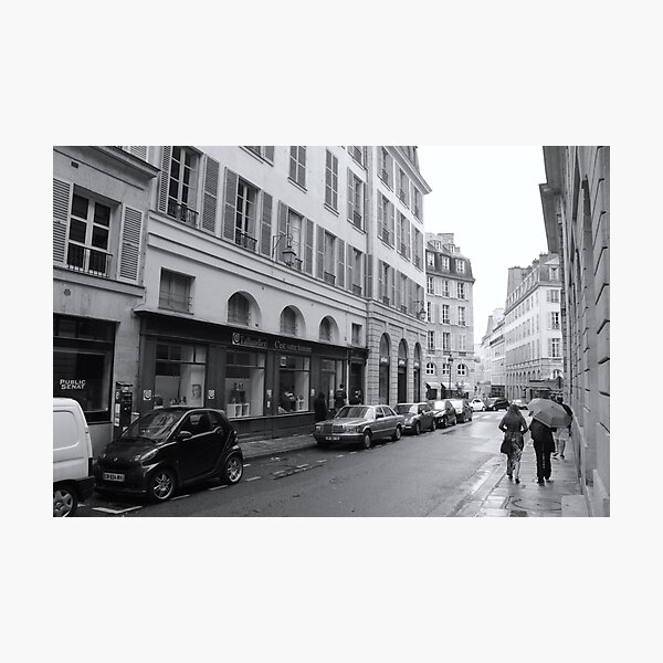 Artikelvorschau, Die regnerischen Straßen von Paris entworfen und verkauft von skywalkin.