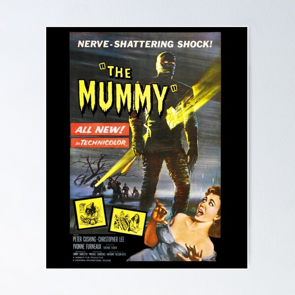 Item preview, The Mummy - Original Hammer Poster Artwork designed and sold by TomasZizka.