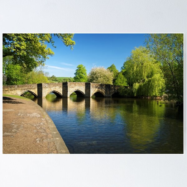Item preview, Bakewell Bridge and River Wye designed and sold by galpinimages.