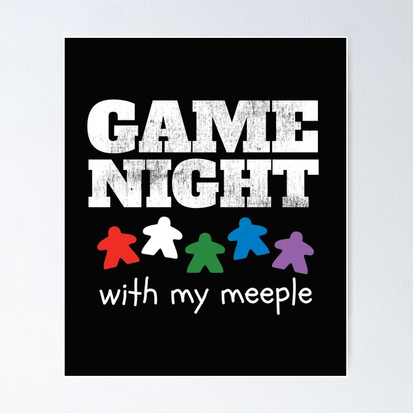 Item preview, Board Game Night Family Friends designed and sold by EstelleStar.
