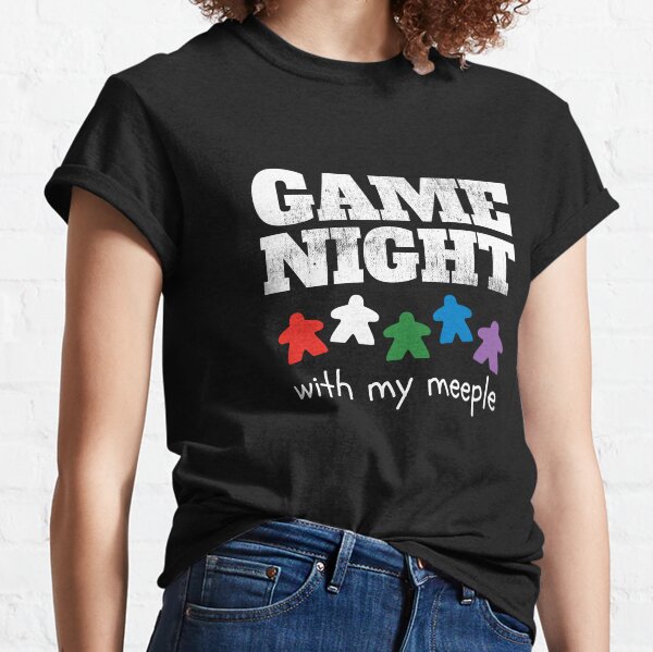 Meeple League Gaming Board Game T-Shirt - Meeple Shirts