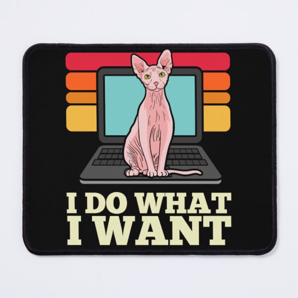 Item preview, Sphynx cat with computer science designed and sold by jackienorfolkal.