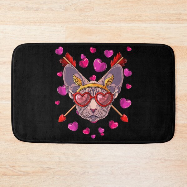 Item preview, Sphynx cat meow hearts valentine day designed and sold by jackienorfolkal.