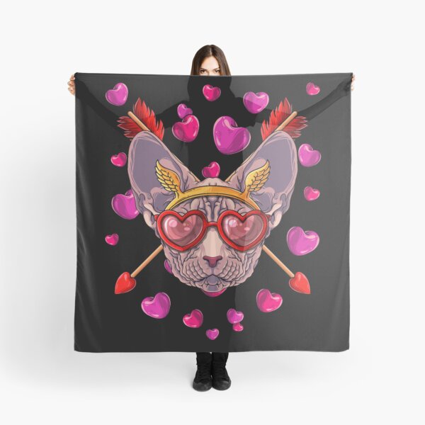 Item preview, Sphynx cat meow hearts valentine day designed and sold by jackienorfolkal.