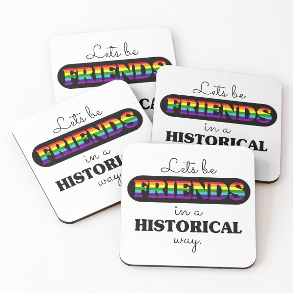 Item preview, Funny LGBTQ Historical Friend designed and sold by thepixelgarden.