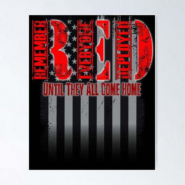 Item preview, R.E.D Remember Everyone Deployed designed and sold by jeturnbill.
