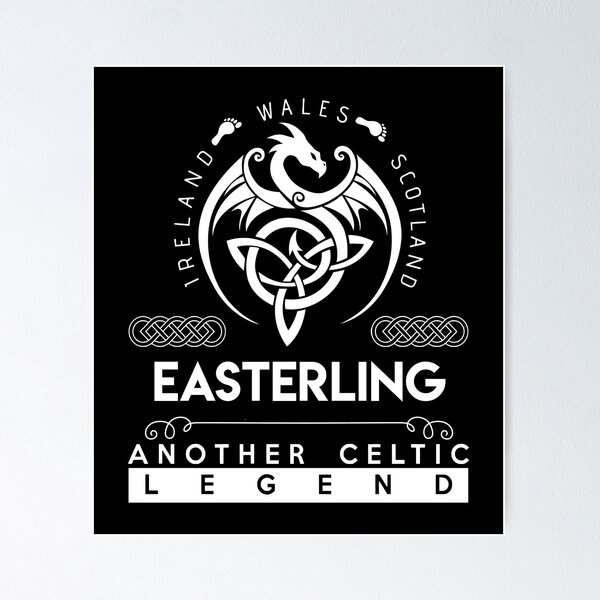 Item preview, Easterling Name T Shirt - Easterling Another Celtic Legend Gift Item Tee designed and sold by celiagomez456.