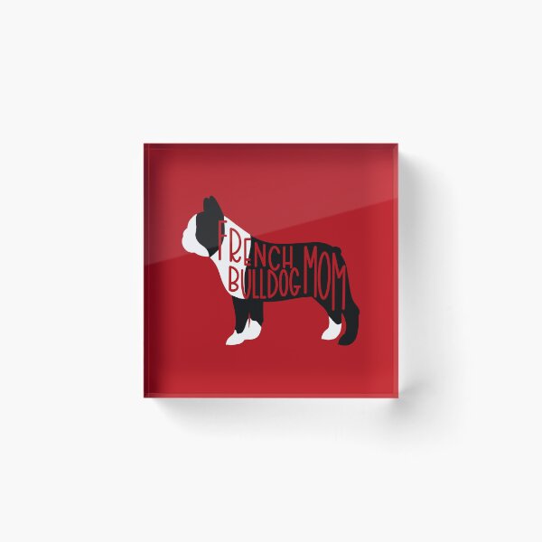Item preview, French Bulldog Dog Mom Black And White Pied designed and sold by Gsallicat.
