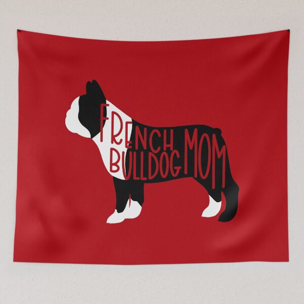 Item preview, French Bulldog Dog Mom Black And White Pied designed and sold by Gsallicat.