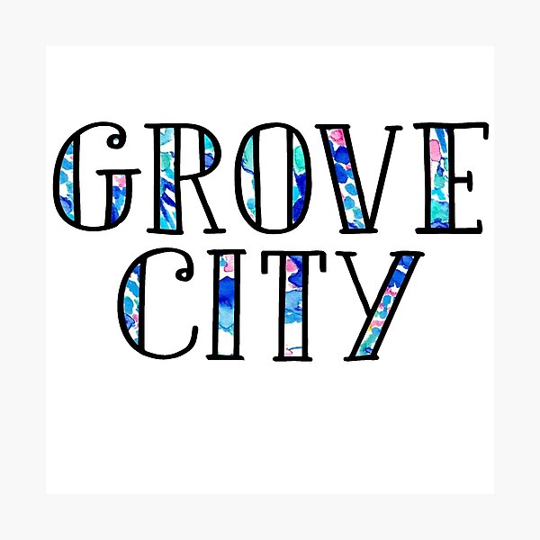 Item preview, grove city hit the spot lilly print designed and sold by mirmaids.
