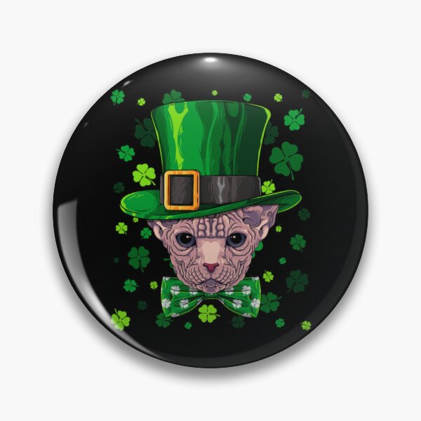 Item preview, Sphynx cat meow irish Patrick Ireland designed and sold by jackienorfolkal.