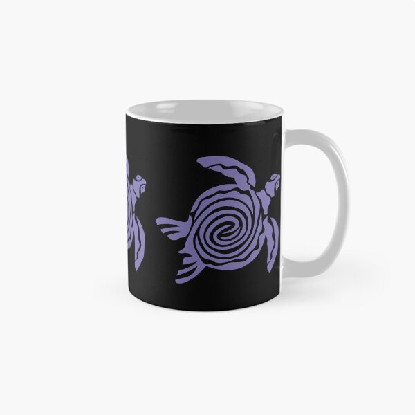 Item preview, Purple Sea Turtle Batik Line Drawing Design designed and sold by EarthArtDesigns.