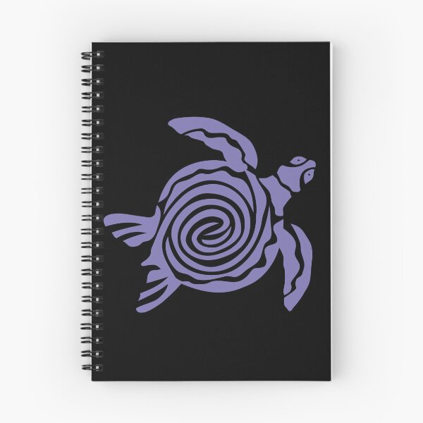 Item preview, Purple Sea Turtle Batik Line Drawing Design designed and sold by EarthArtDesigns.