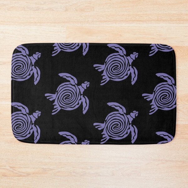 Item preview, Purple Sea Turtle Batik Line Drawing Design designed and sold by EarthArtDesigns.