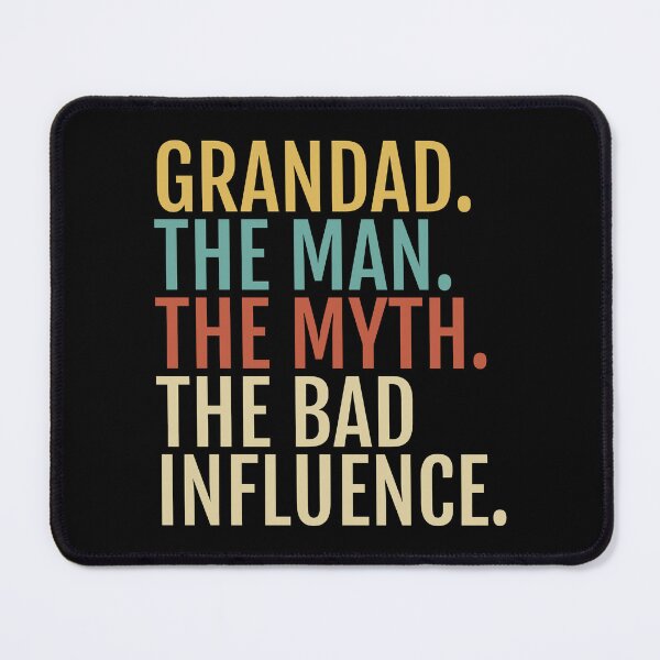 Item preview, Grandad Gift - The Man Myth Bad Influence - Funny designed and sold by EstelleStar.
