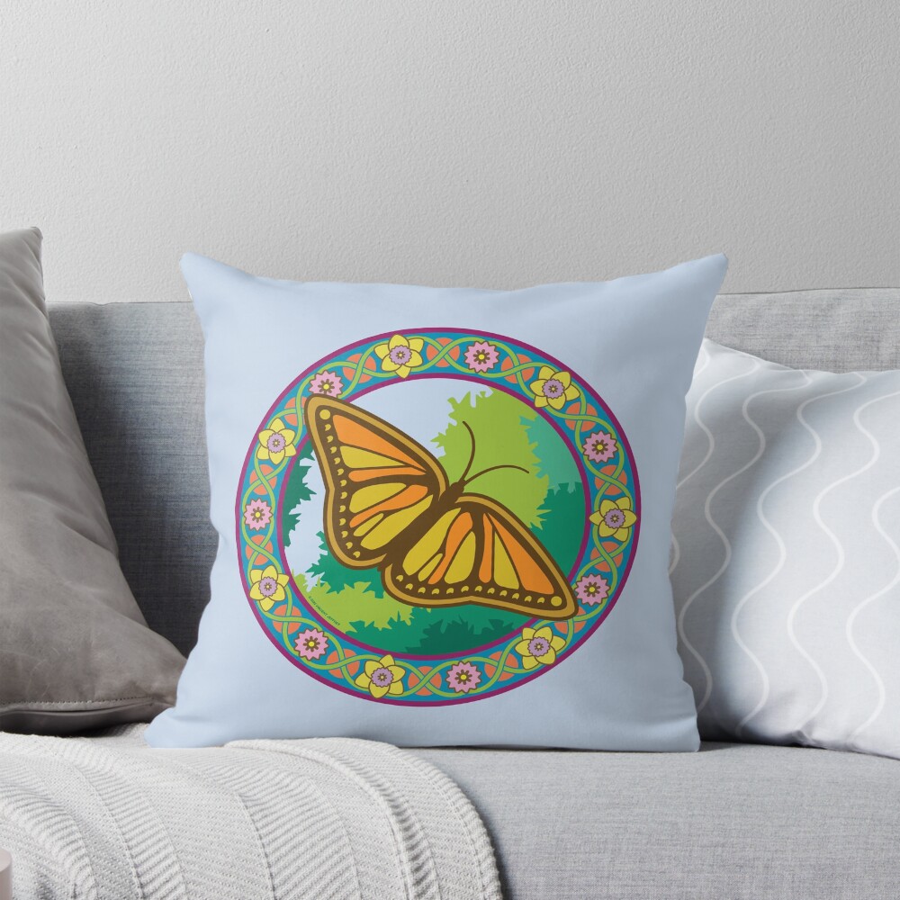 Item preview, Throw Pillow designed and sold by Mindscaping.