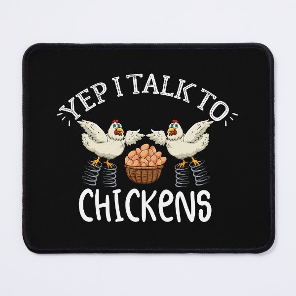Item preview, Funny farming Chickens Lovers - Yep I Talk To Chickens Classic T-shirt  designed and sold by Achrafilla1.