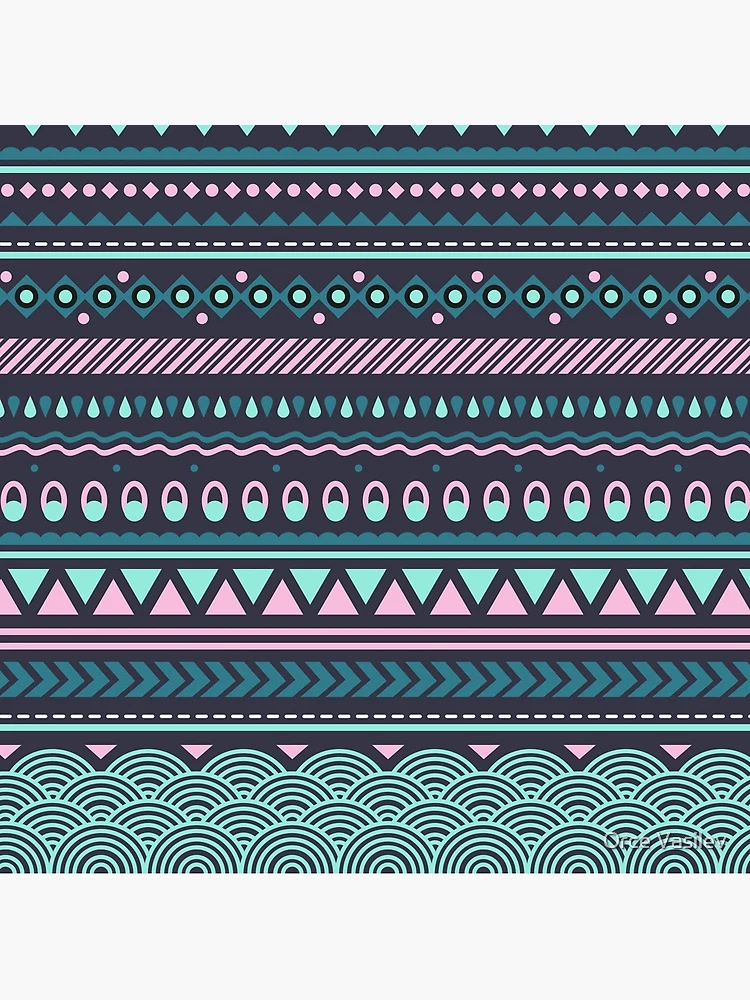 Thumbnail 4 of 4, Clock, Modern Pattern designed and sold by Orce Vasilev.