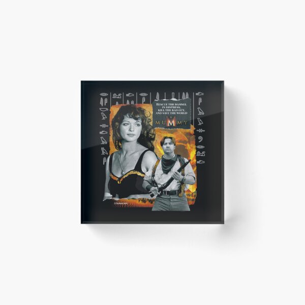 Item preview, The Mummy symbol poster Rick and Evelyn designed and sold by TomasZizka.