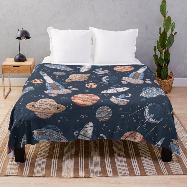 Item preview, Rockets planets and star and moon designed and sold by Tshirtk.