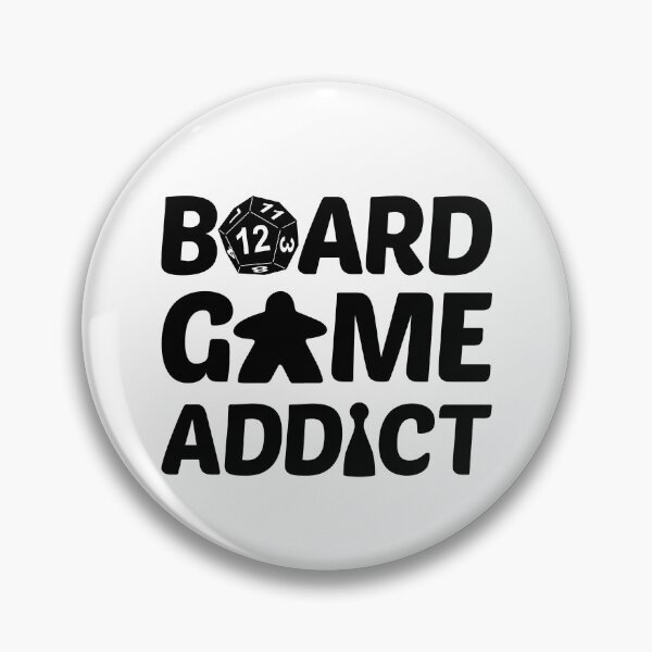 Item preview, Board Game Addict for Board Game Geeks designed and sold by EstelleStar.