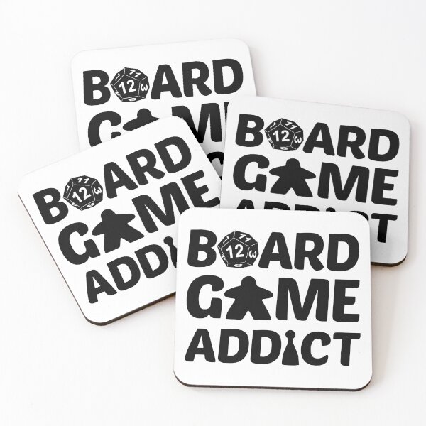 Item preview, Board Game Addict for Board Game Geeks designed and sold by EstelleStar.