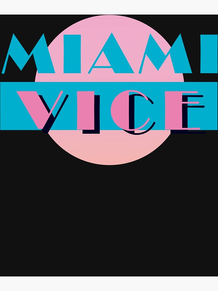 Miami Vice - Retro chic | Greeting Card