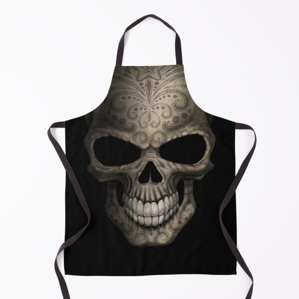 Item preview, Decorated Dark Sugar Skull designed and sold by JeffBartels.