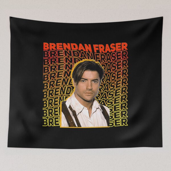 Item preview, Vintage Brendan Fraser Horror Movie Art Men Women designed and sold by TomasZizka.