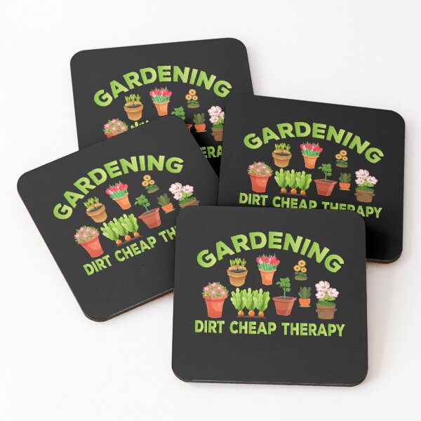 Item preview, Gardening Dirt Cheap Therapy designed and sold by WeTrieditatHome.