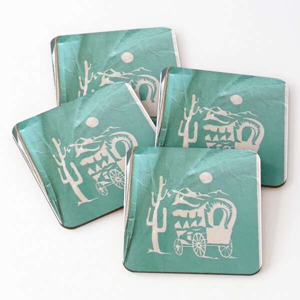 Item preview,   Company sleeve Detail, 78, Country, Bluegrass, stagecoach, cactus, Western, Outlaw designed and sold by Vintaged.