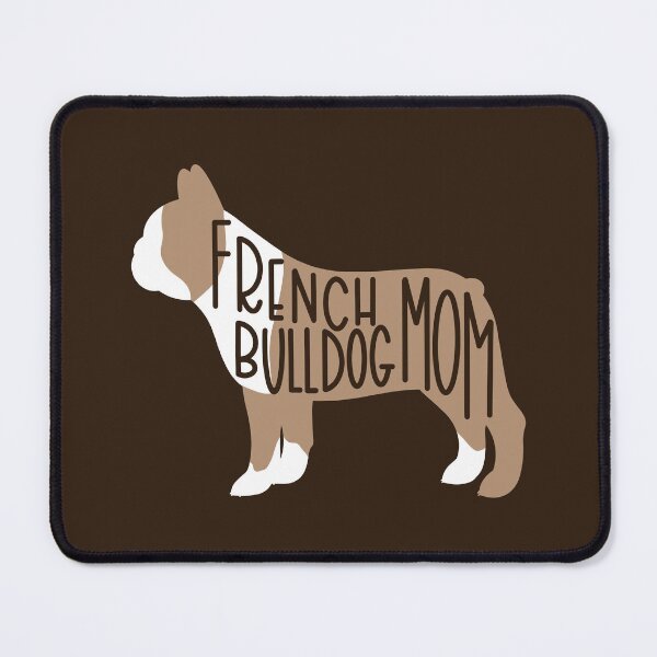 Item preview, French Bulldog Dog Mom Fawn and White Pied designed and sold by Gsallicat.