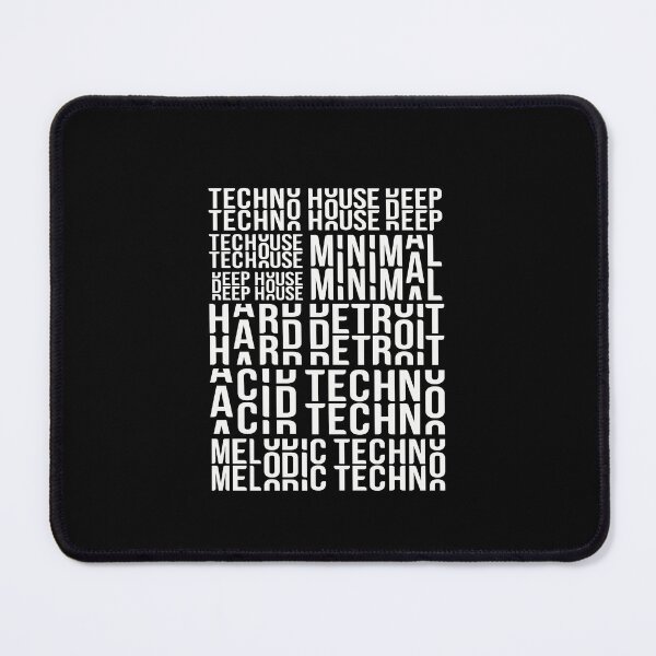 Item preview, Techno sub-genres lettering. Techno Djs gift.  designed and sold by paulo silveira.