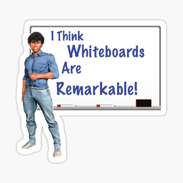 Item preview, Whiteboards Are Remarkable! designed and sold by GnuArt.