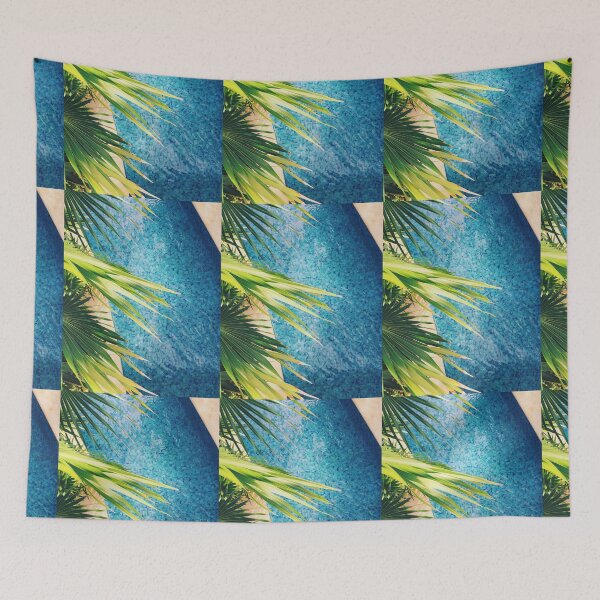 Item preview, Tropical Palm Tree Pool  designed and sold by newburyboutique.