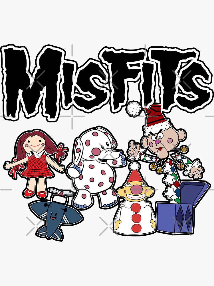 Island Of Misfit Toys Sticker For Sale By Teearcade Redbubble