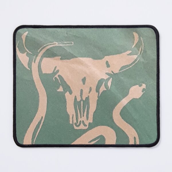 Item preview,   Company sleeve Detail, 78, Country, Bluegrass, cattle, skull, snake, Western, Outlaw designed and sold by Vintaged.