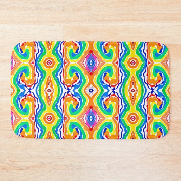 Item preview, Abstract Rainbow Painting designed and sold by Creative-Voyage.