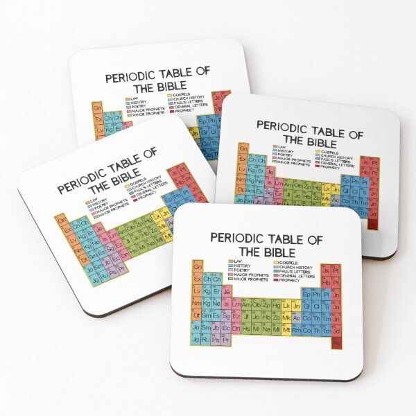 Item preview, Bible Word of God - Periodic Table of Bible Verse designed and sold by NicoleXanto.