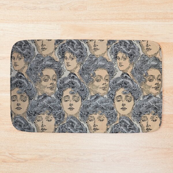 Item preview, Gibson Girl Wallpaper designed and sold by Kybruno's Creations.