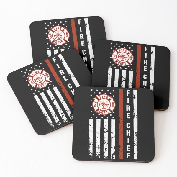 Item preview, Fire Chief American Flag Firefighter Rank, Fireman designed and sold by NicoleXanto.