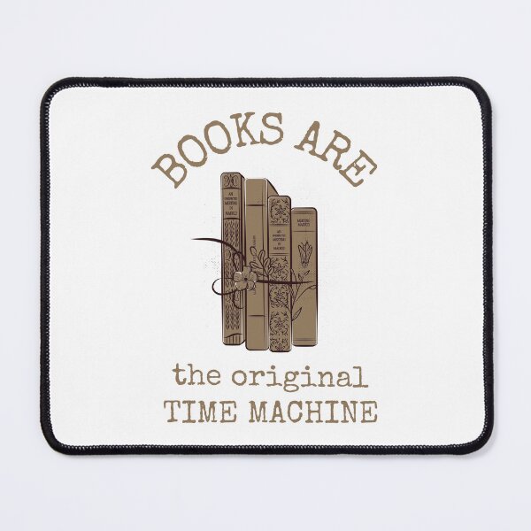 Item preview, books are the original time machine designed and sold by LidaRayArt.