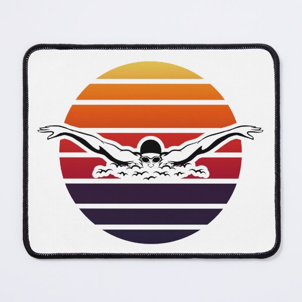 Item preview, Butterfly Swimmer Retro designed and sold by EstelleStar.