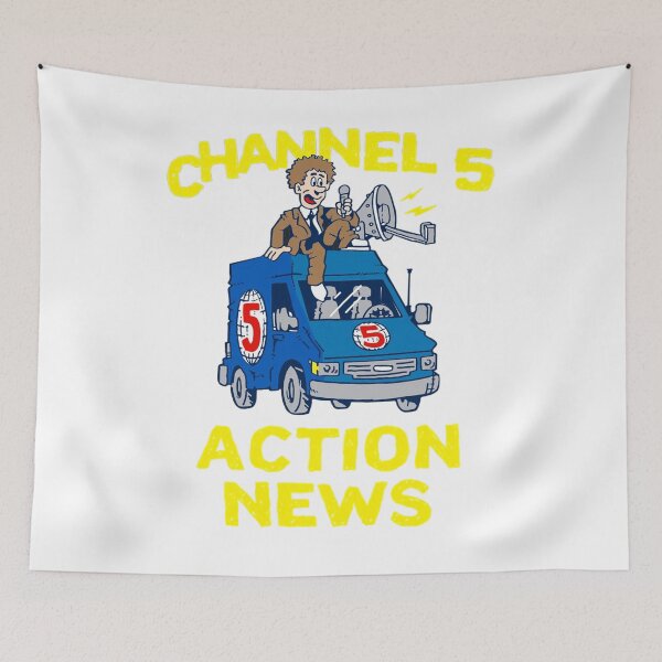 Item preview, channel 5 news designed and sold by JessicaMichel.