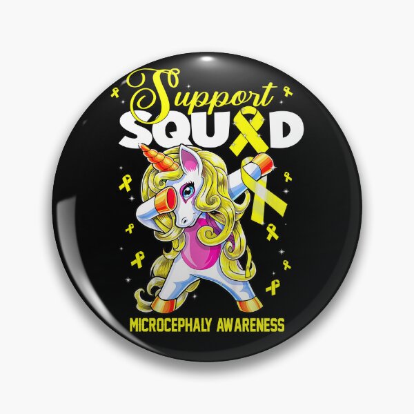 Item preview, Cute Unicorn Support Squad Microcephaly Awareness Men Women Kid designed and sold by tenjun16.
