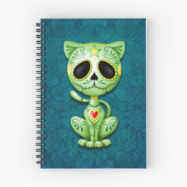Item preview, Green Zombie Sugar Kitten Cat designed and sold by JeffBartels.