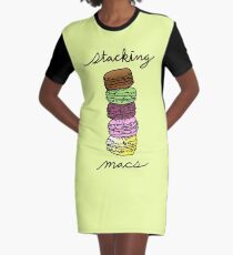 stacking macs Graphic T-Shirt Dress